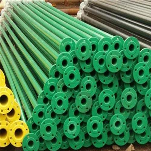 益阳涂塑钢管施工案例